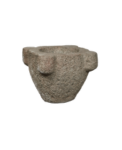 Four Handle Stone Mortar