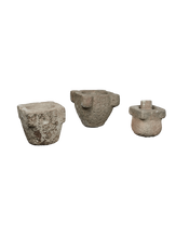 Four Handle Stone Mortar