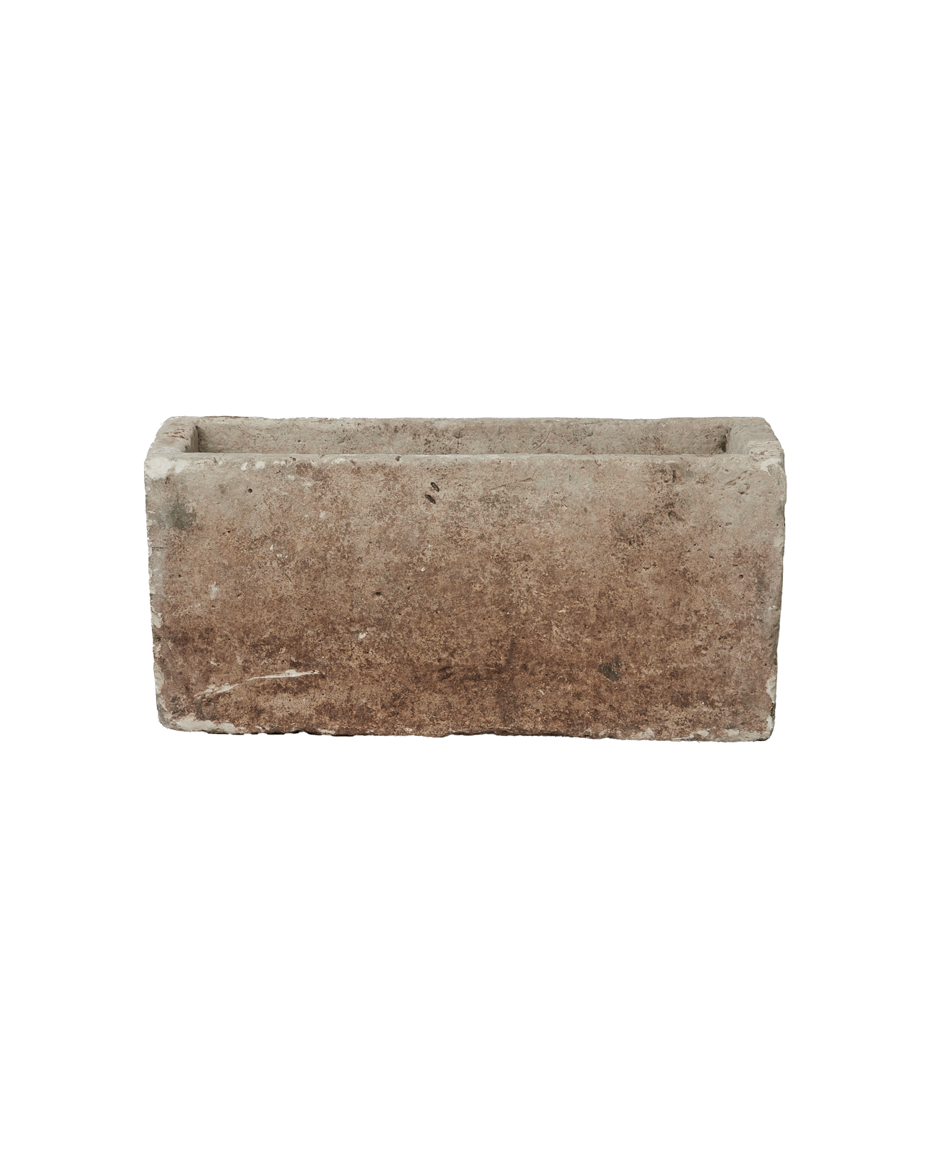 Vintage Limestone Trough - Rectangle from Indonesia - Planters, Fountains, & Water Features