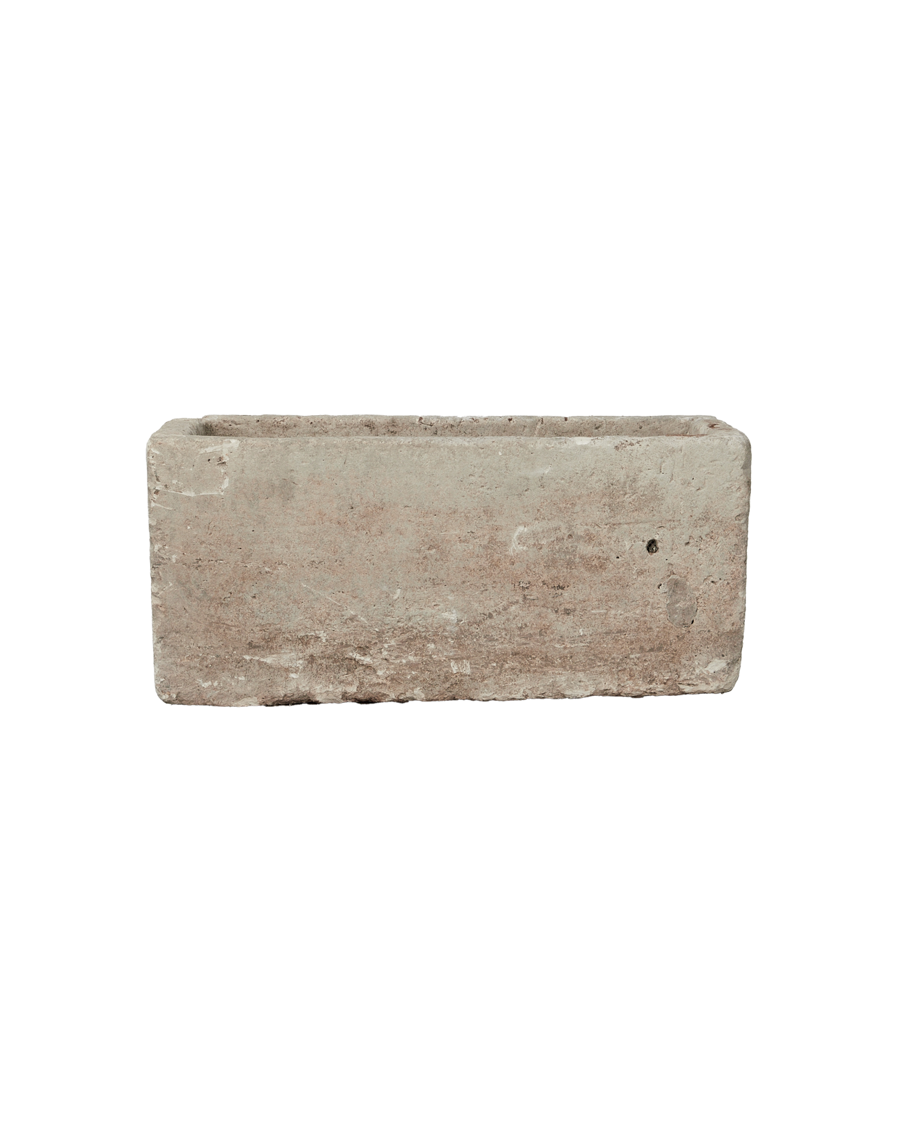 Vintage Limestone Trough - Rectangle from Indonesia - Planters, Fountains, & Water Features