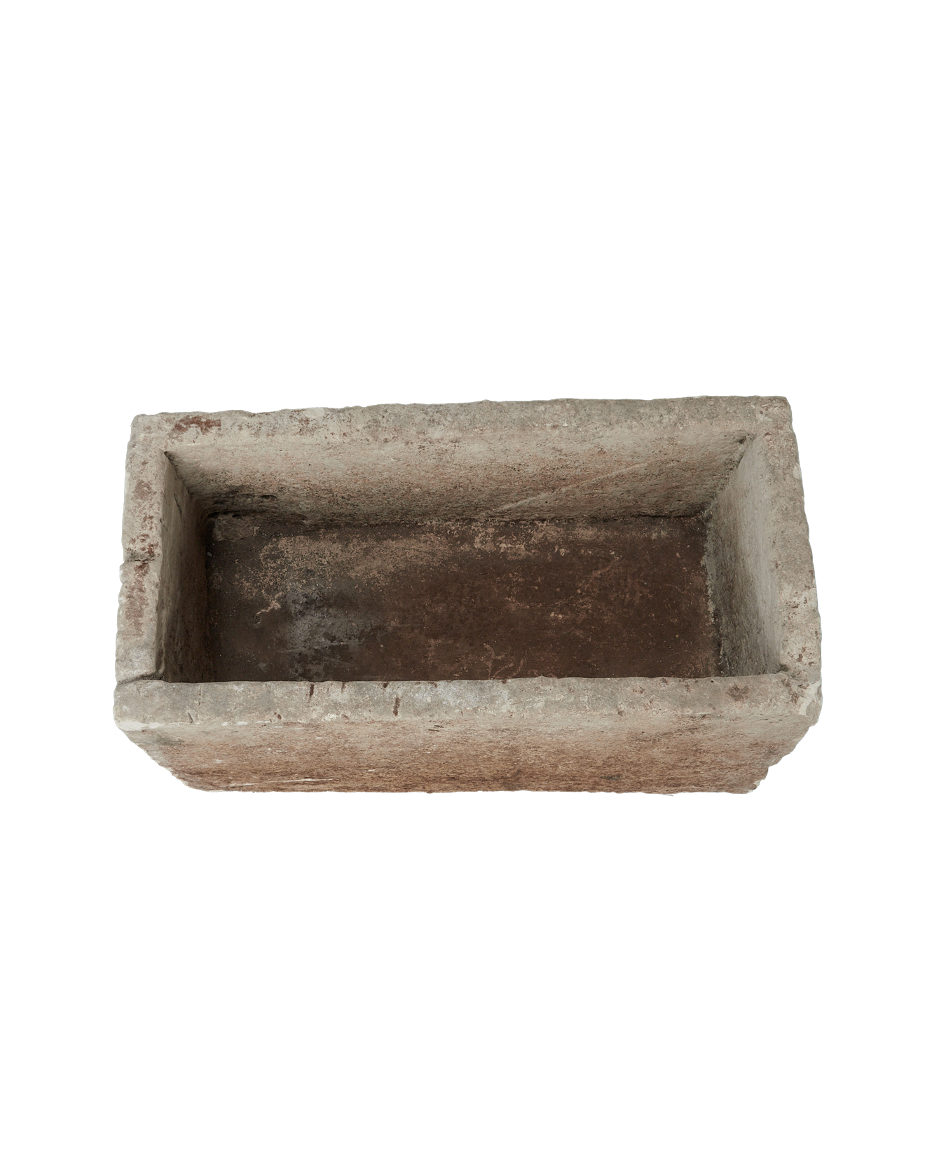 Vintage Limestone Trough - Rectangle from Indonesia - Planters, Fountains, & Water Features