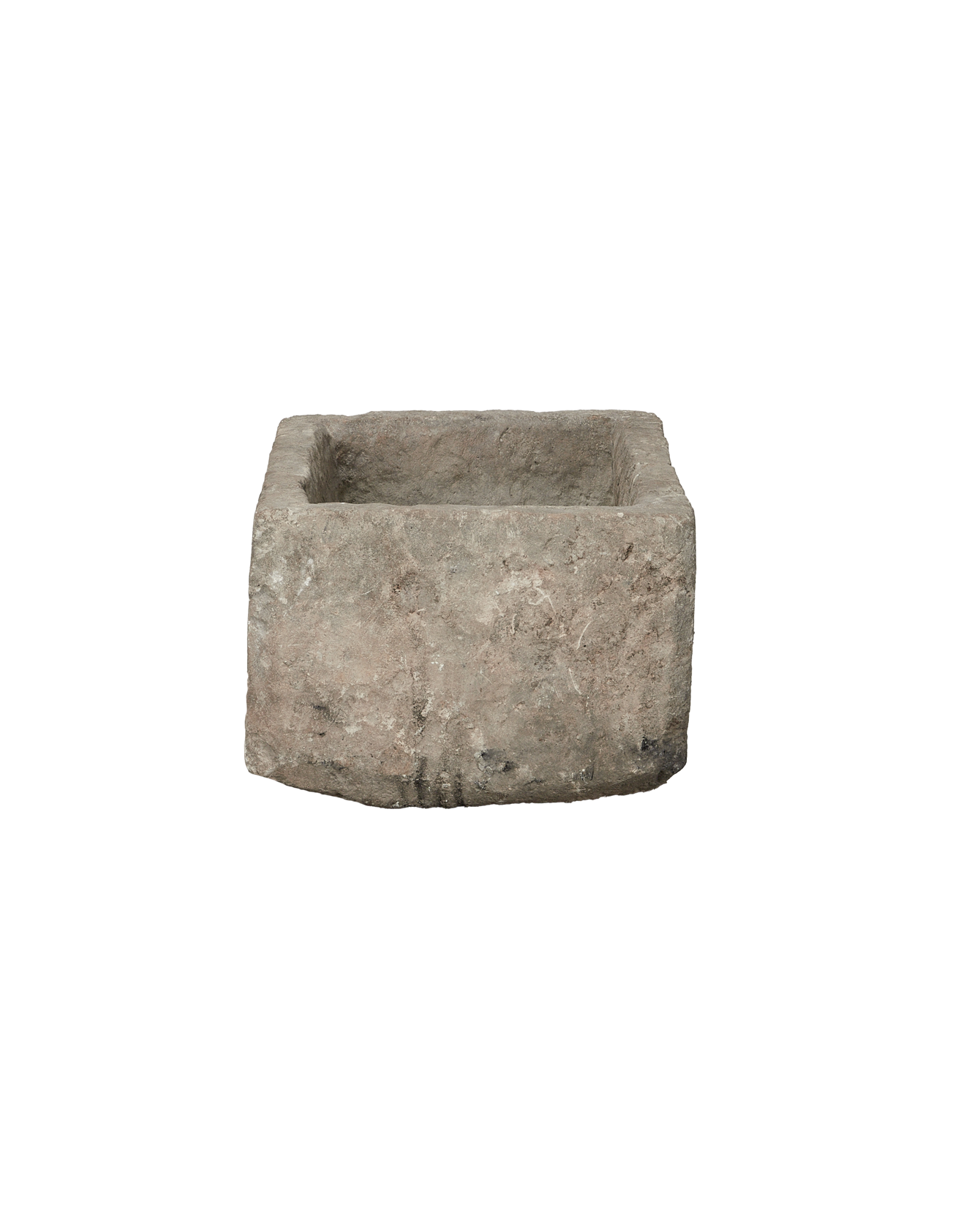 Vintage Limestone Trough - Rectangle from Indonesia - Planters, Fountains, & Water Features