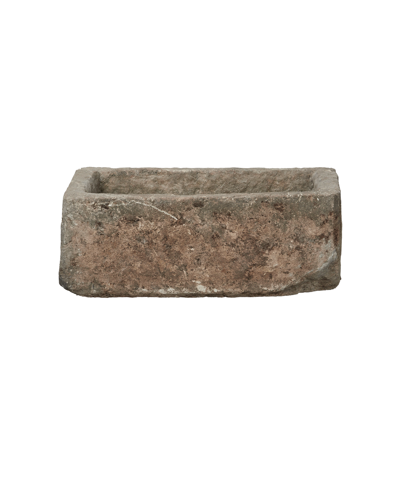Vintage Limestone Trough - Rectangle from Indonesia - Planters, Fountains, & Water Features