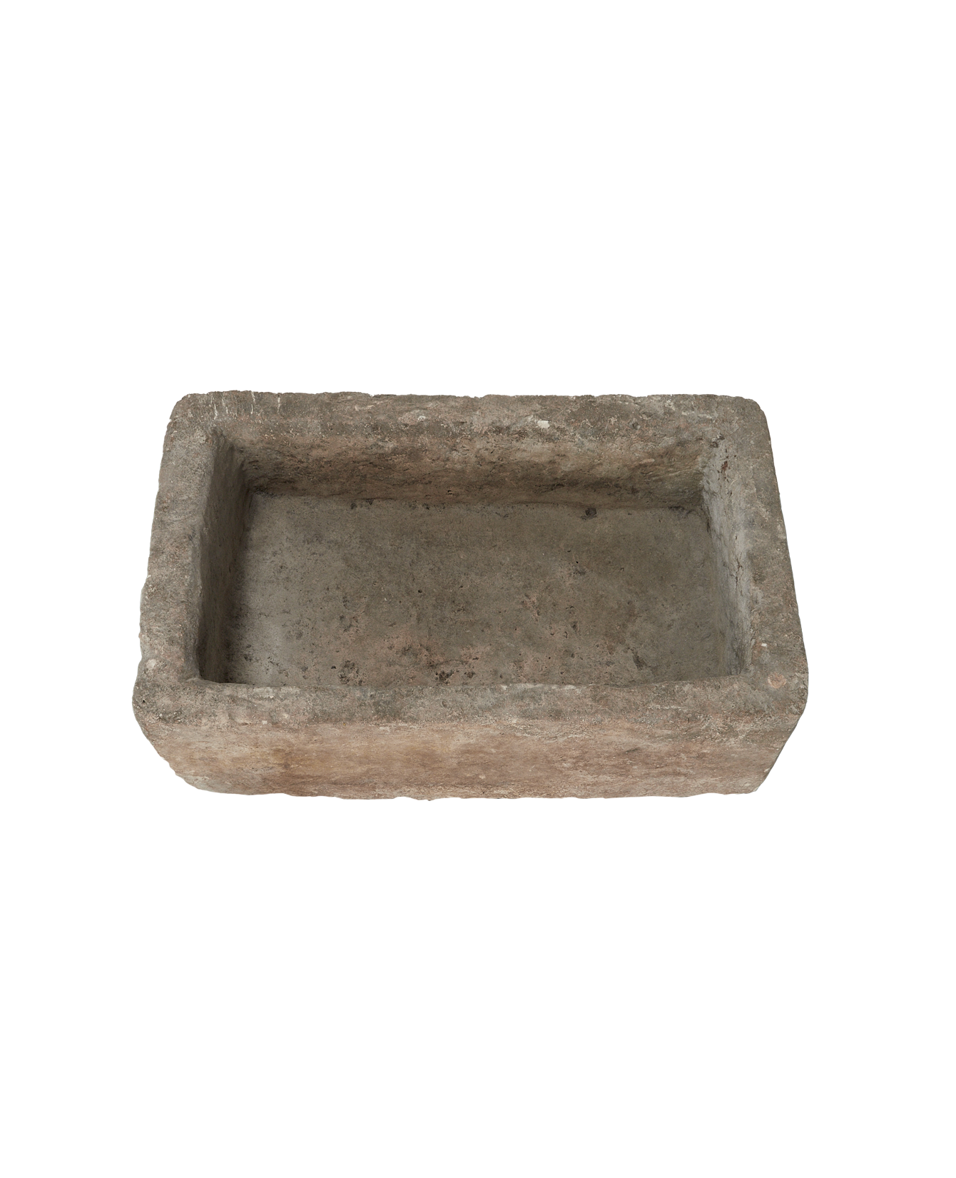 Vintage Limestone Trough - Rectangle from Indonesia - Planters, Fountains, & Water Features