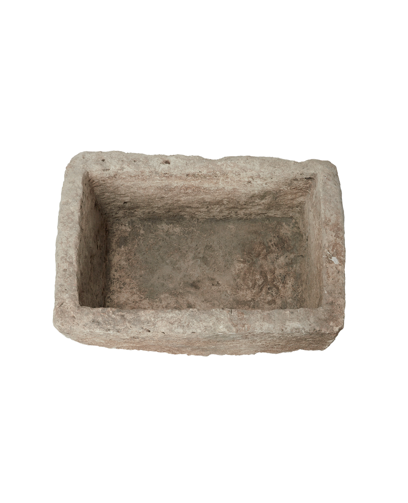 Vintage Limestone Trough - Rectangle from Indonesia - Planters, Fountains, & Water Features