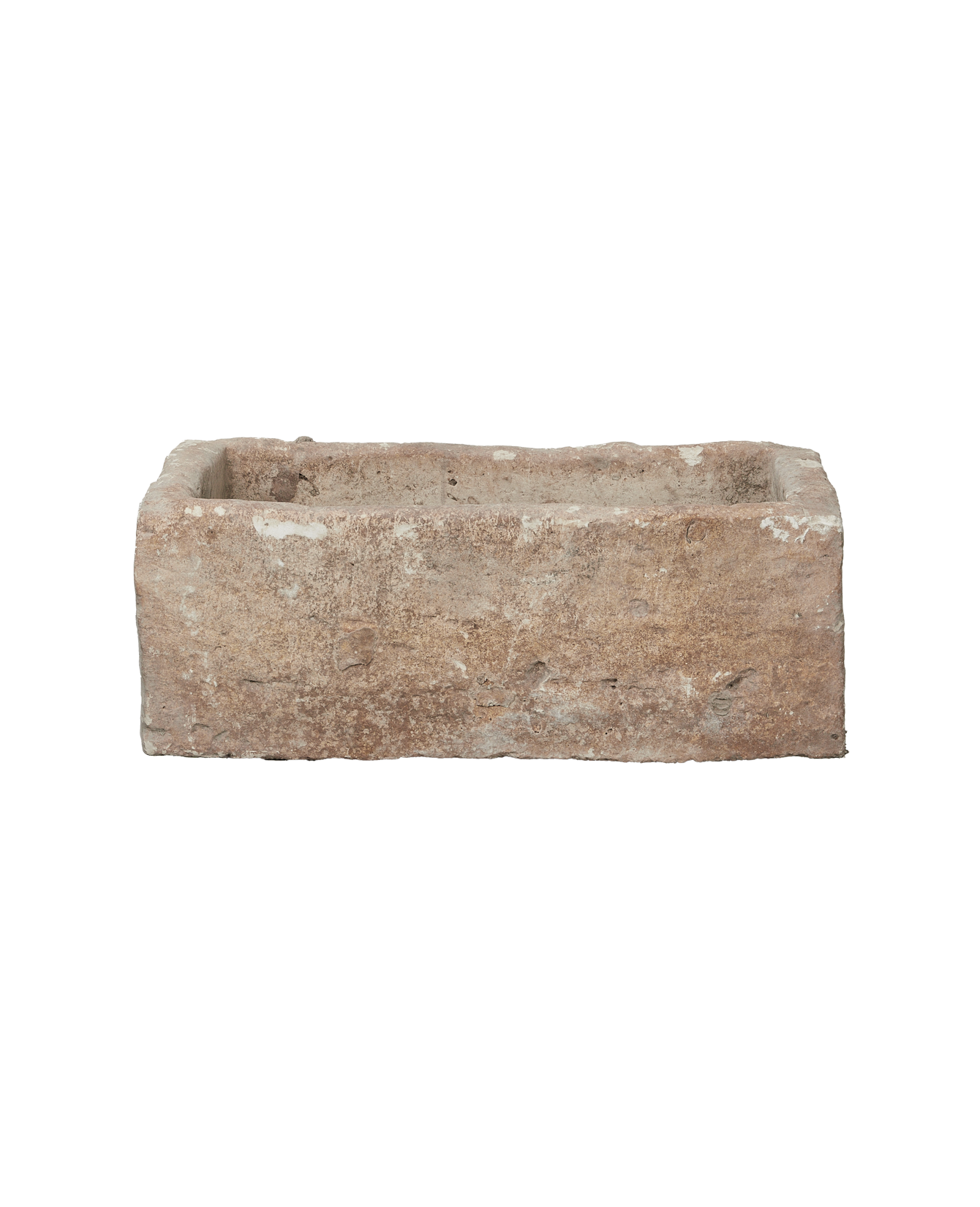 Vintage Limestone Trough - Rectangle from Indonesia - Planters, Fountains, & Water Features