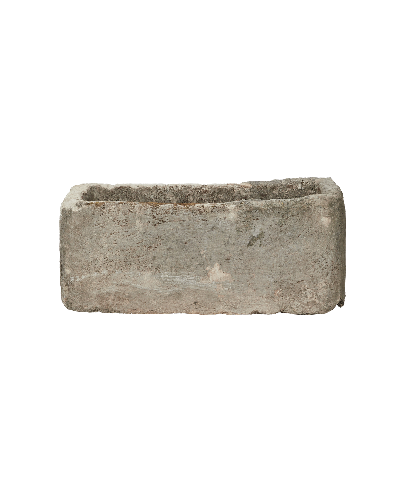 Vintage Limestone Trough - Rectangle from Indonesia - Planters, Fountains, & Water Features