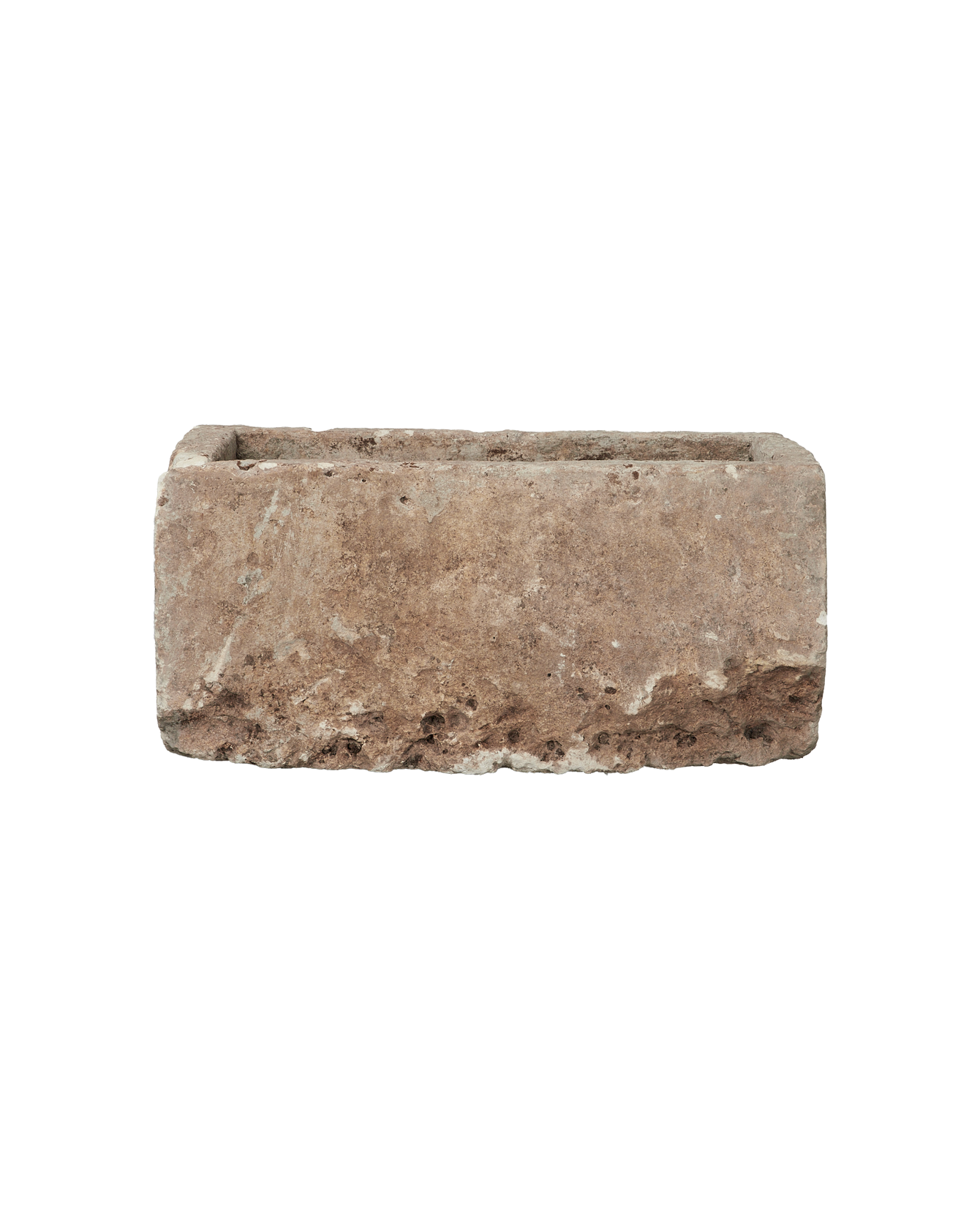 Vintage Limestone Trough - Rectangle from Indonesia - Planters, Fountains, & Water Features