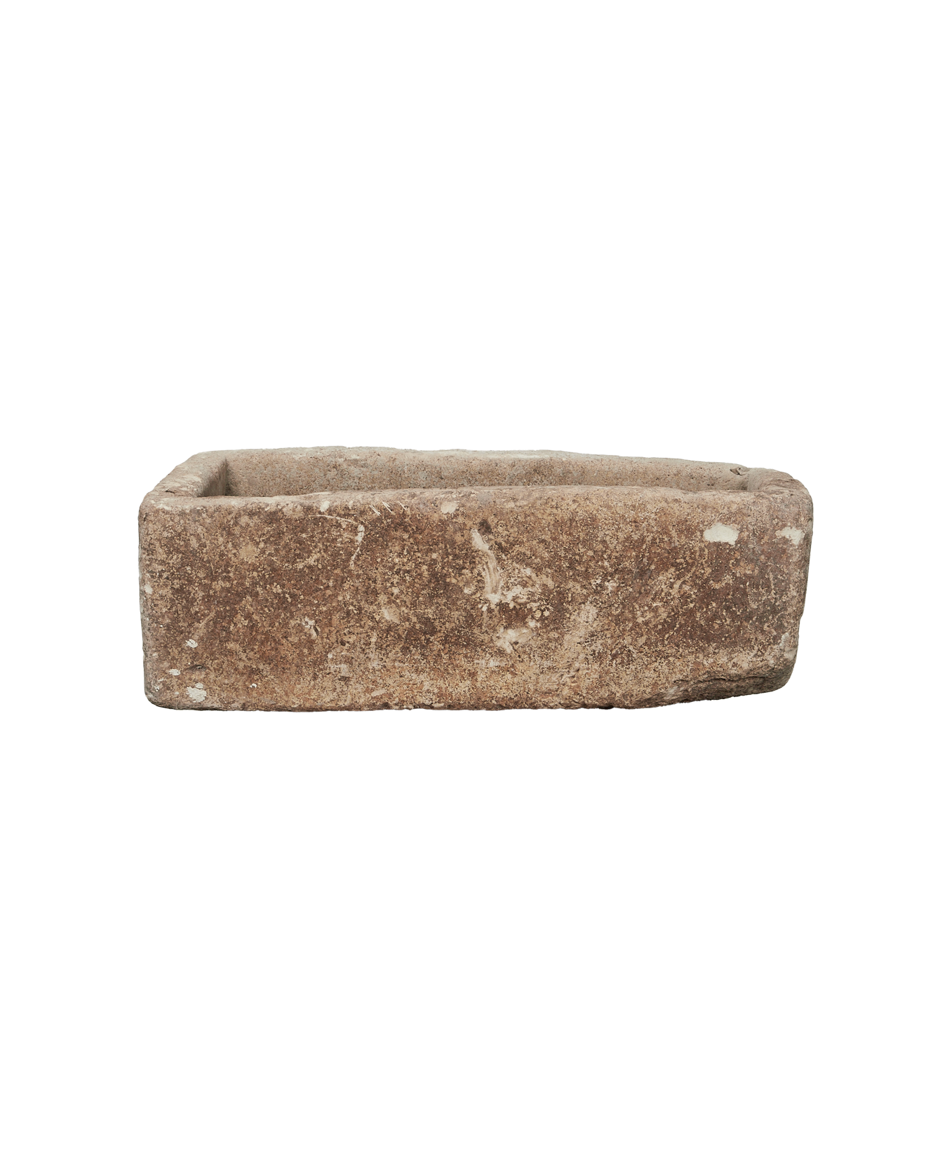 Vintage Limestone Trough - Rectangle from Indonesia - Planters, Fountains, & Water Features
