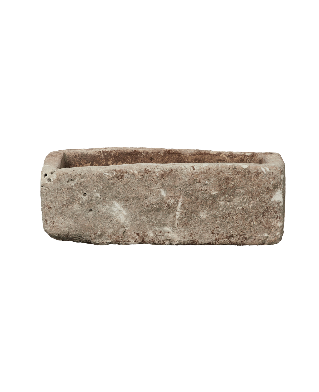 Vintage Limestone Trough - Rectangle from Indonesia - Planters, Fountains, & Water Features