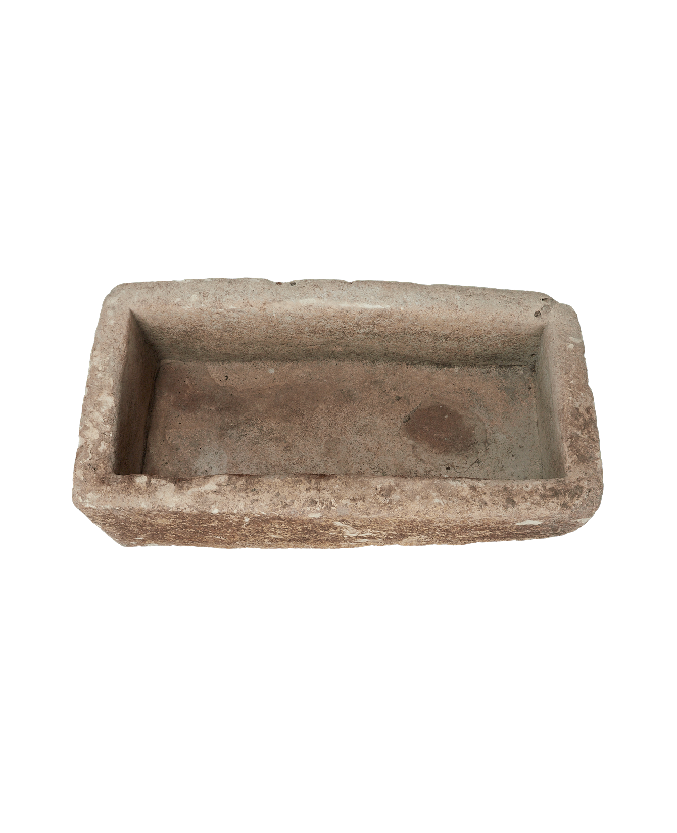 Vintage Limestone Trough - Rectangle from Indonesia - Planters, Fountains, & Water Features