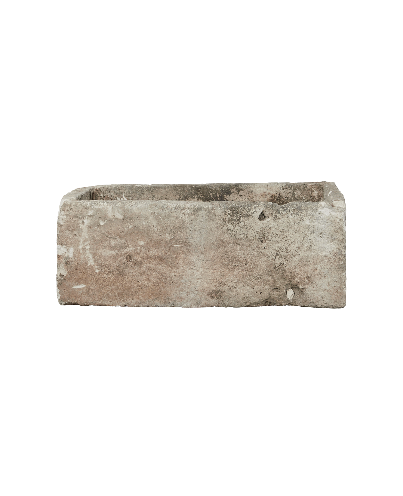 Vintage Limestone Trough - Rectangle from Indonesia - Planters, Fountains, & Water Features