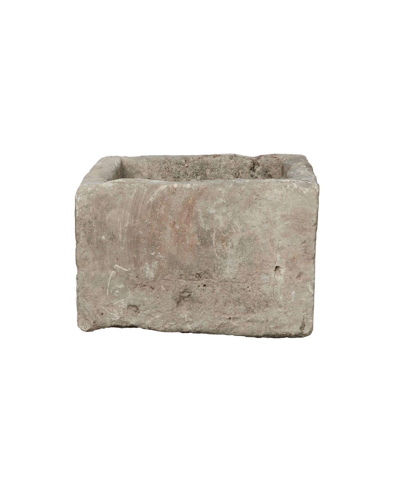 Vintage Limestone Trough - Rectangle from Indonesia - Planters, Fountains, & Water Features