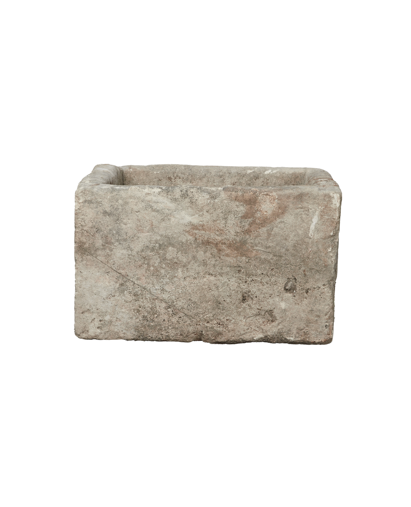 Vintage Limestone Trough - Rectangle from Indonesia - Planters, Fountains, & Water Features