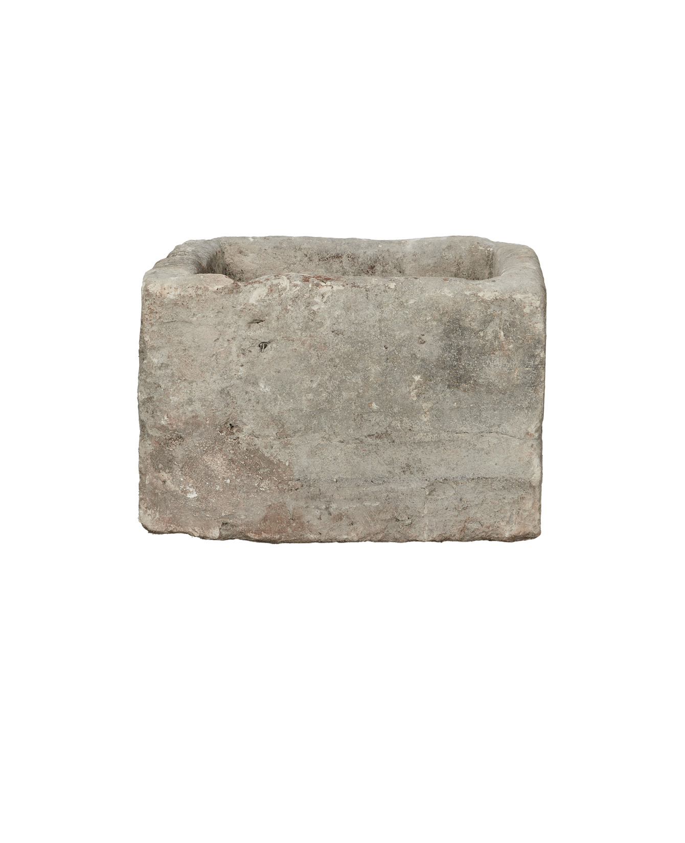 Vintage Limestone Trough - Rectangle from Indonesia - Planters, Fountains, & Water Features