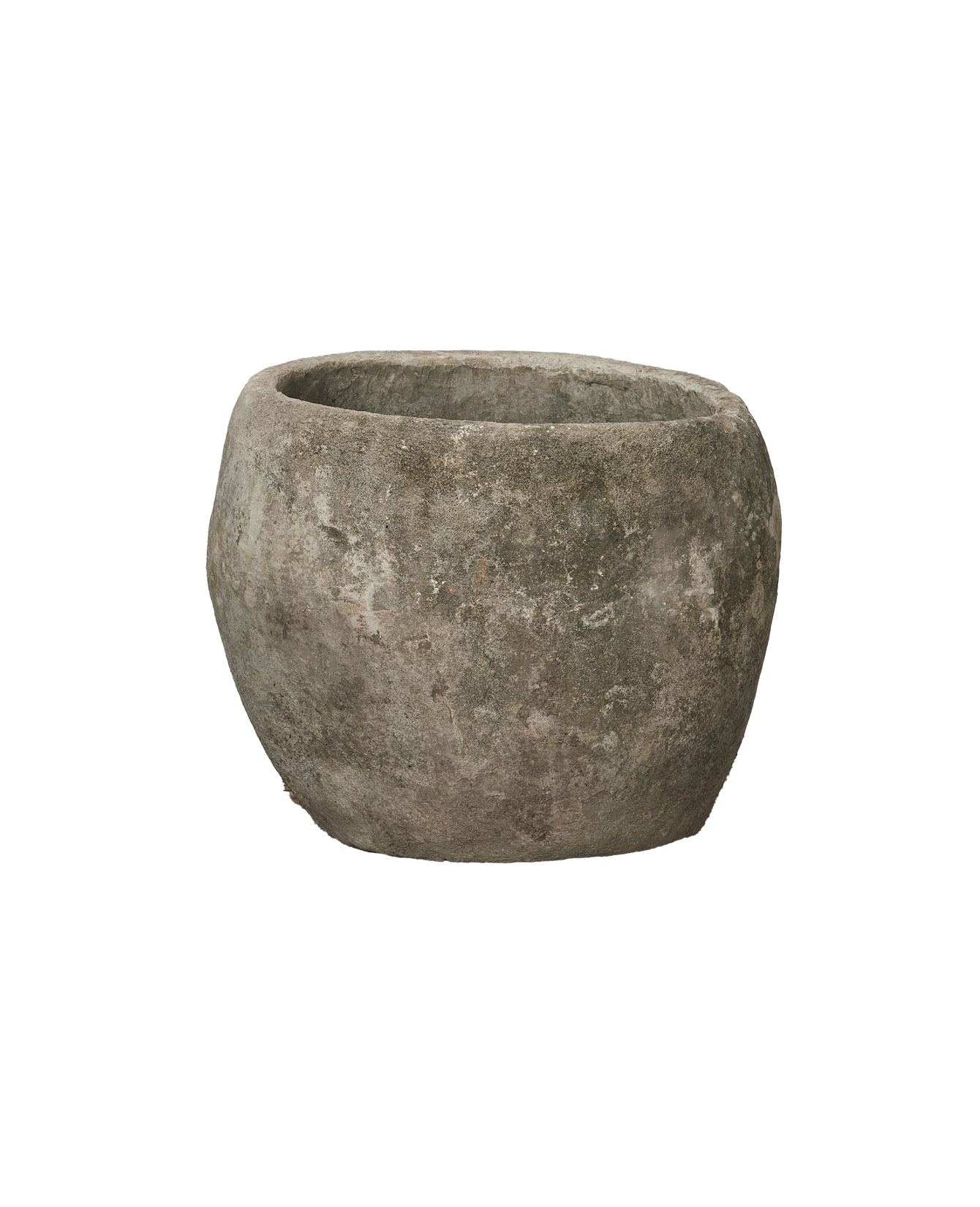 Vintage Limestone Trough - Round from Indonesia - Planters, Fountains, & Water Features