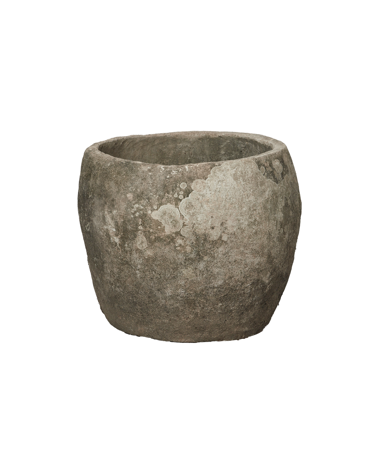 Vintage Limestone Trough - Round from Indonesia - Planters, Fountains, & Water Features