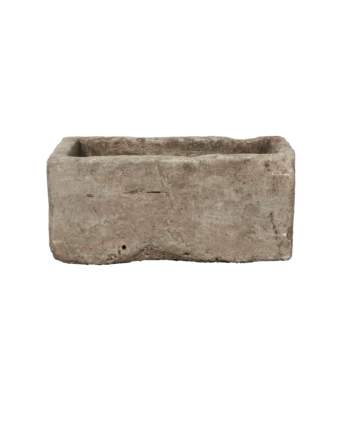 Vintage Limestone Trough - Rectangle from Indonesia - Planters, Fountains, & Water Features