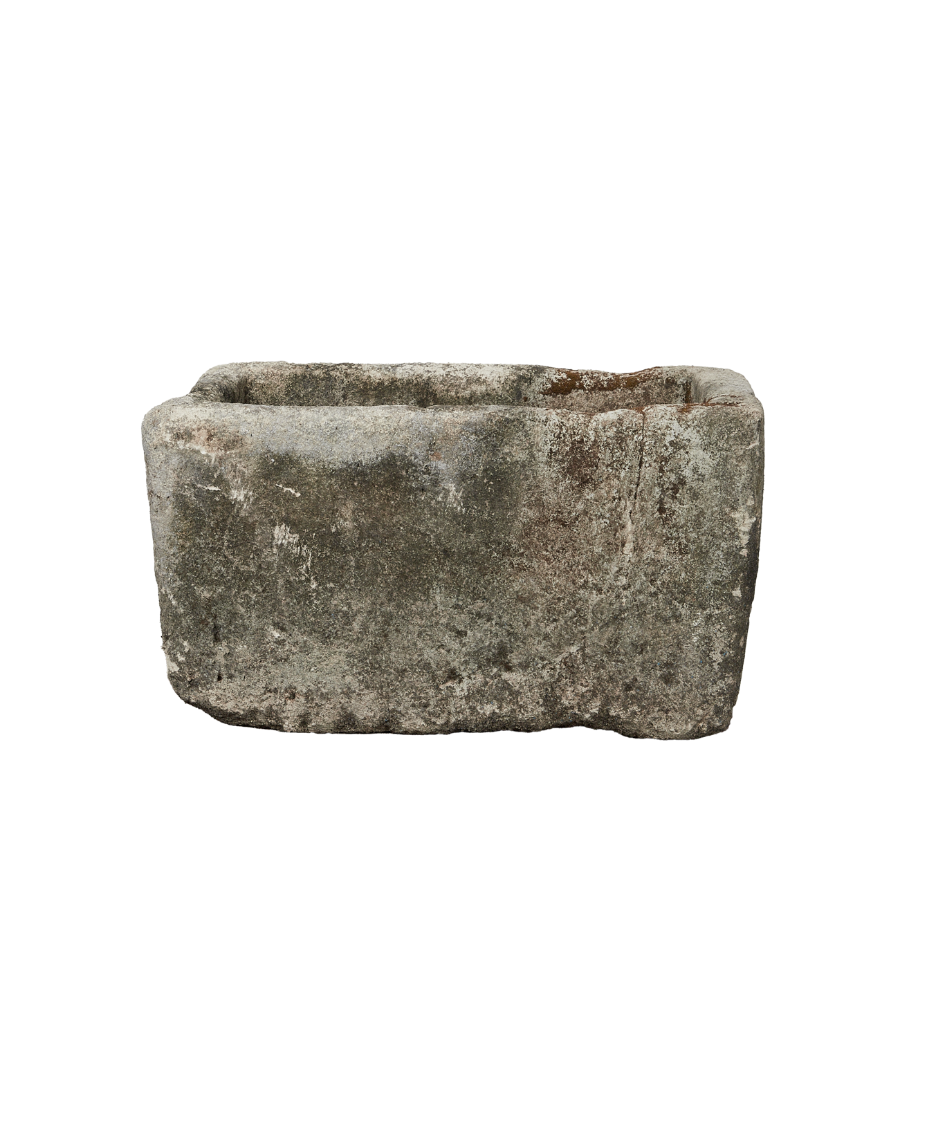 Vintage Limestone Trough - Rectangle from Indonesia - Planters, Fountains, & Water Features