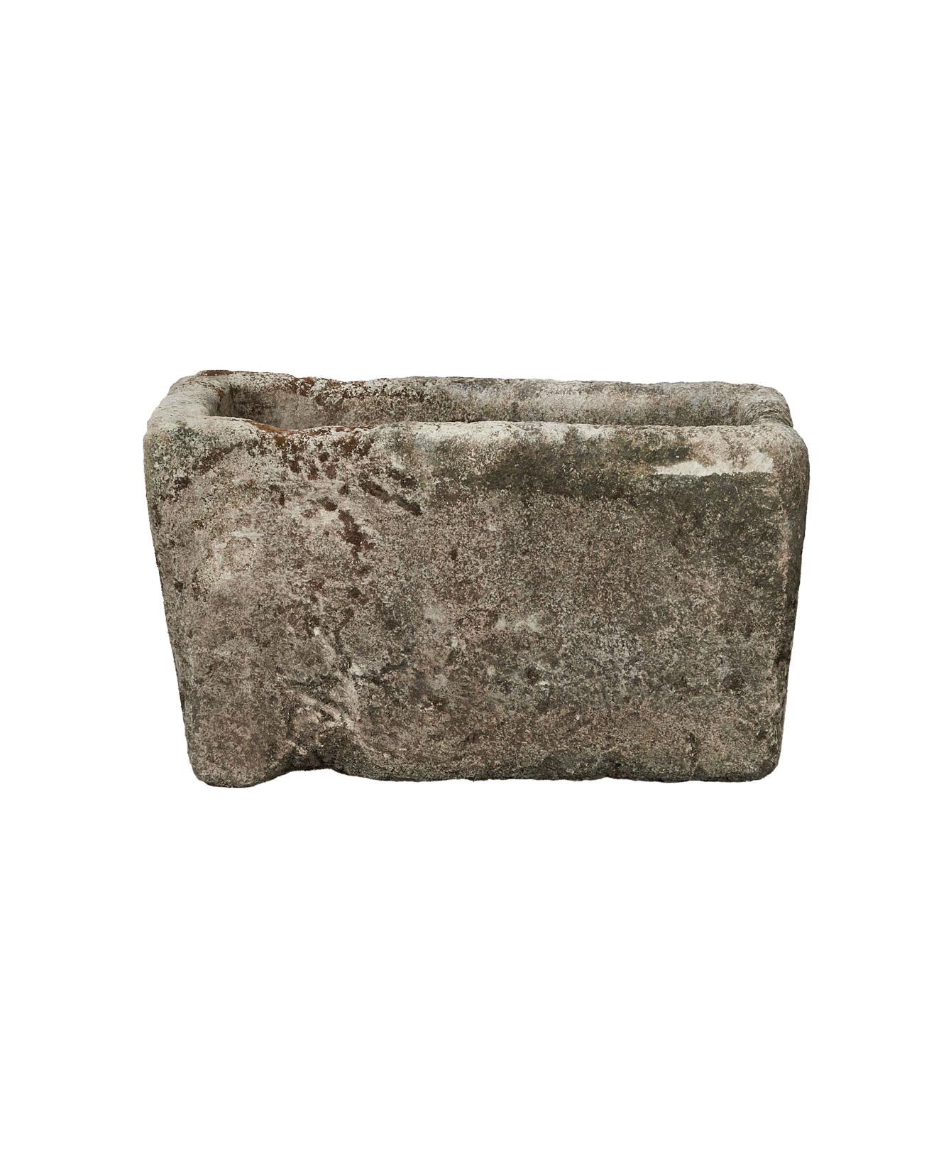 Vintage Limestone Trough - Rectangle from Indonesia - Planters, Fountains, & Water Features