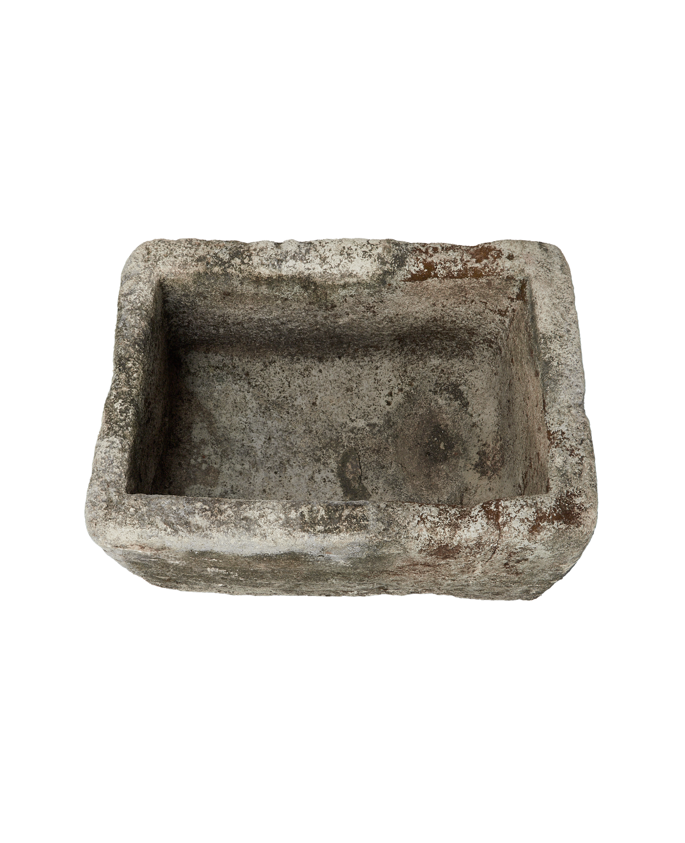 Vintage Limestone Trough - Rectangle from Indonesia - Planters, Fountains, & Water Features