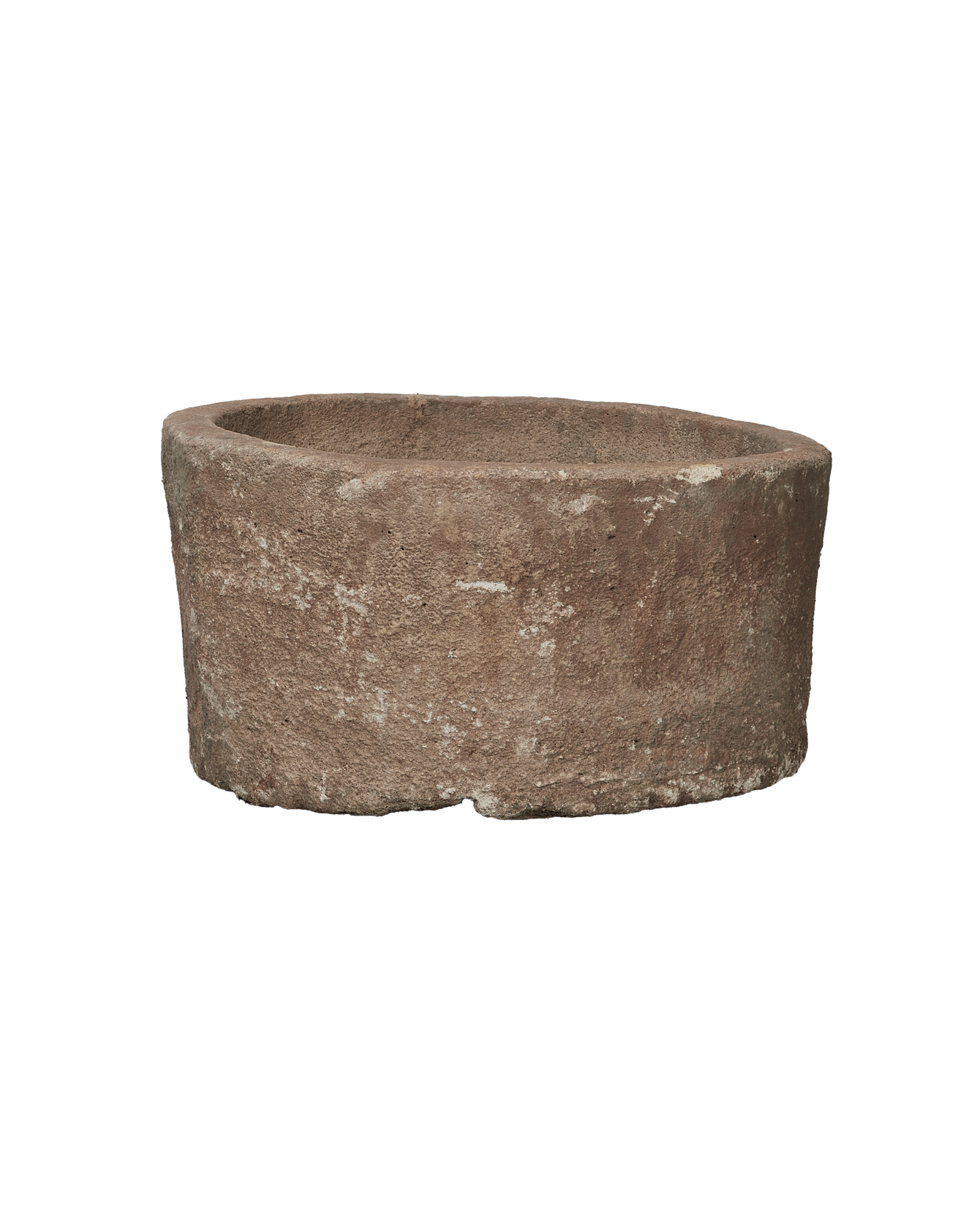 Vintage Limestone Trough - Round from Indonesia - Planters, Fountains, & Water Features