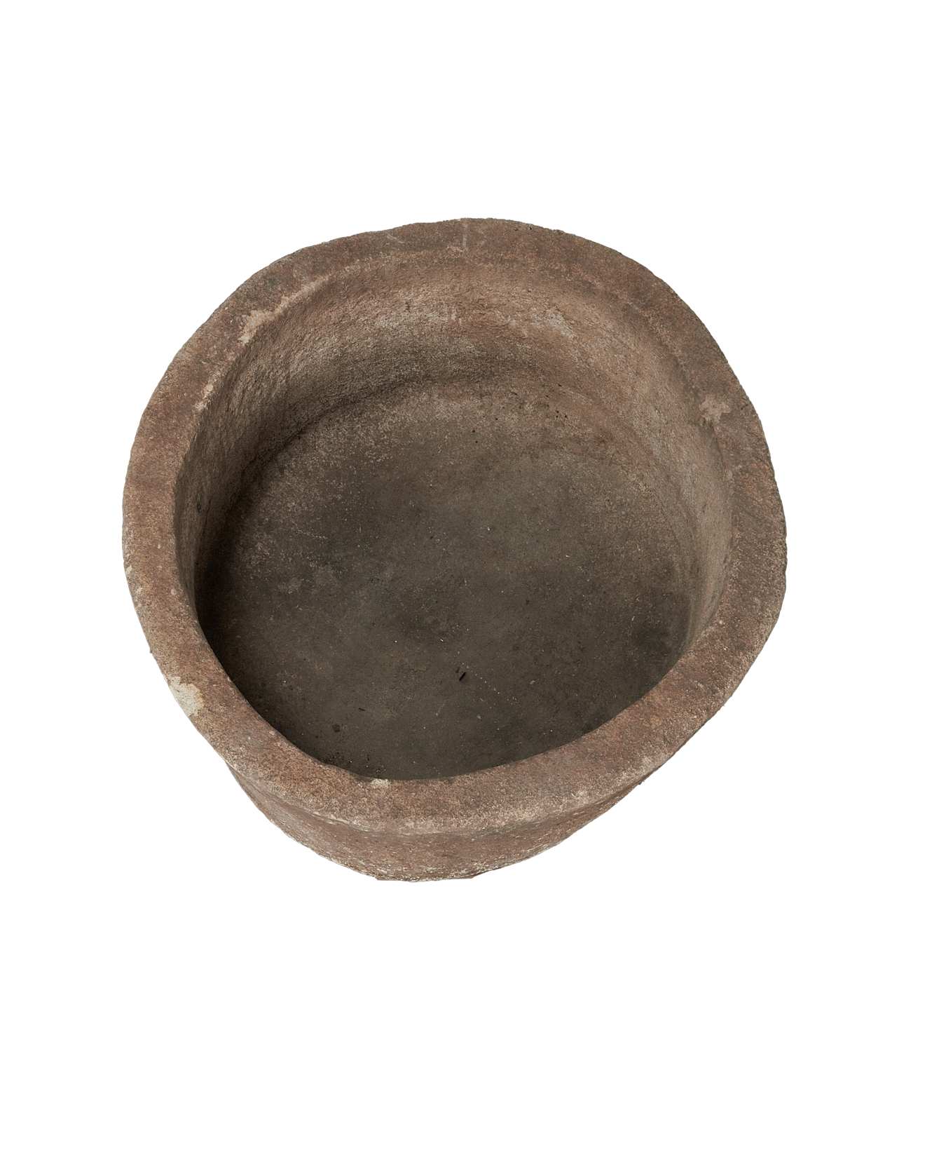 Vintage Limestone Trough - Round from Indonesia - Planters, Fountains, & Water Features