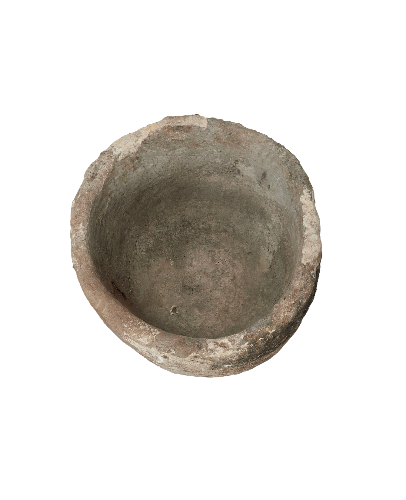 Vintage Limestone Trough - Round from Indonesia - Planters, Fountains, & Water Features