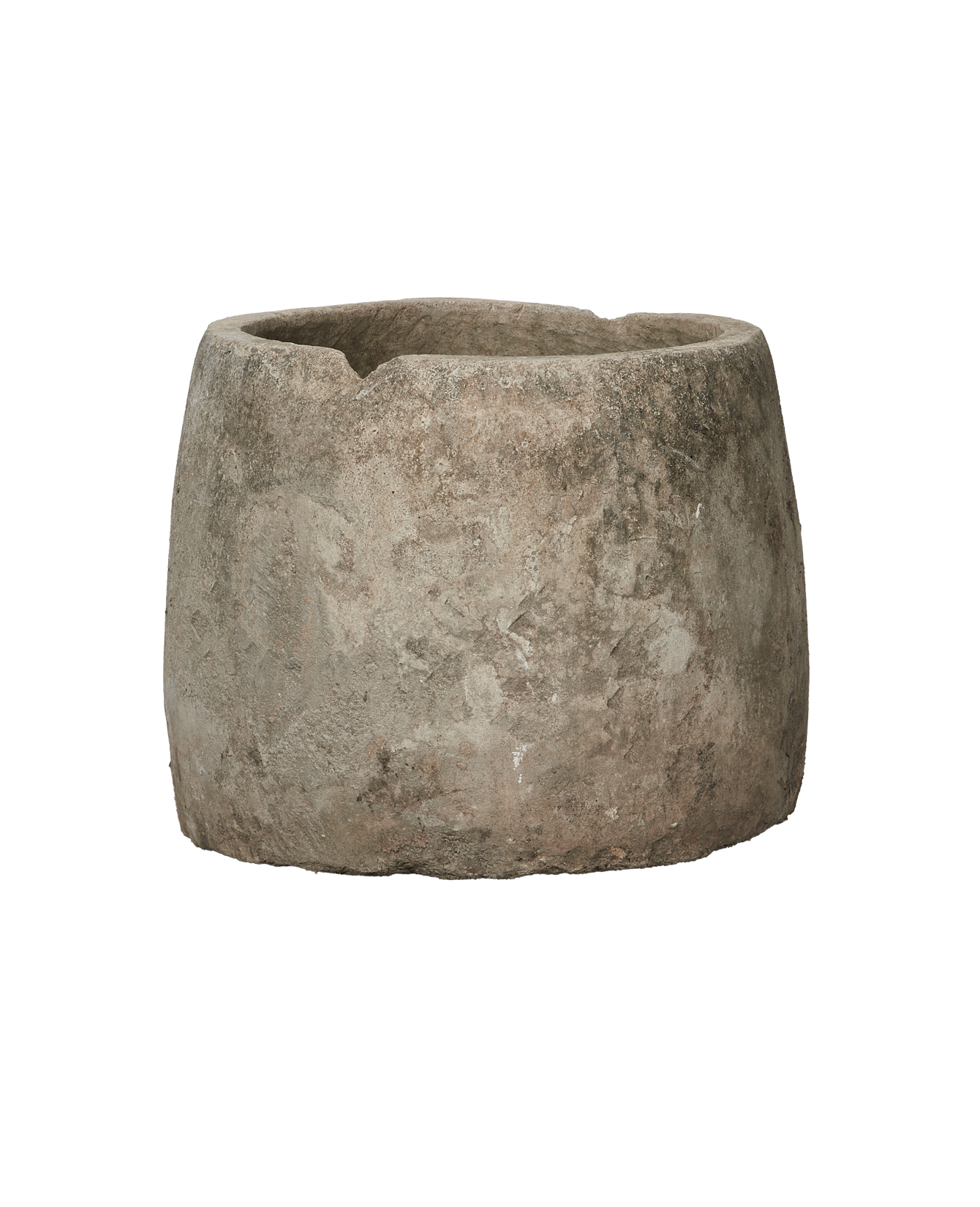 Vintage Limestone Trough - Round from Indonesia - Planters, Fountains, & Water Features