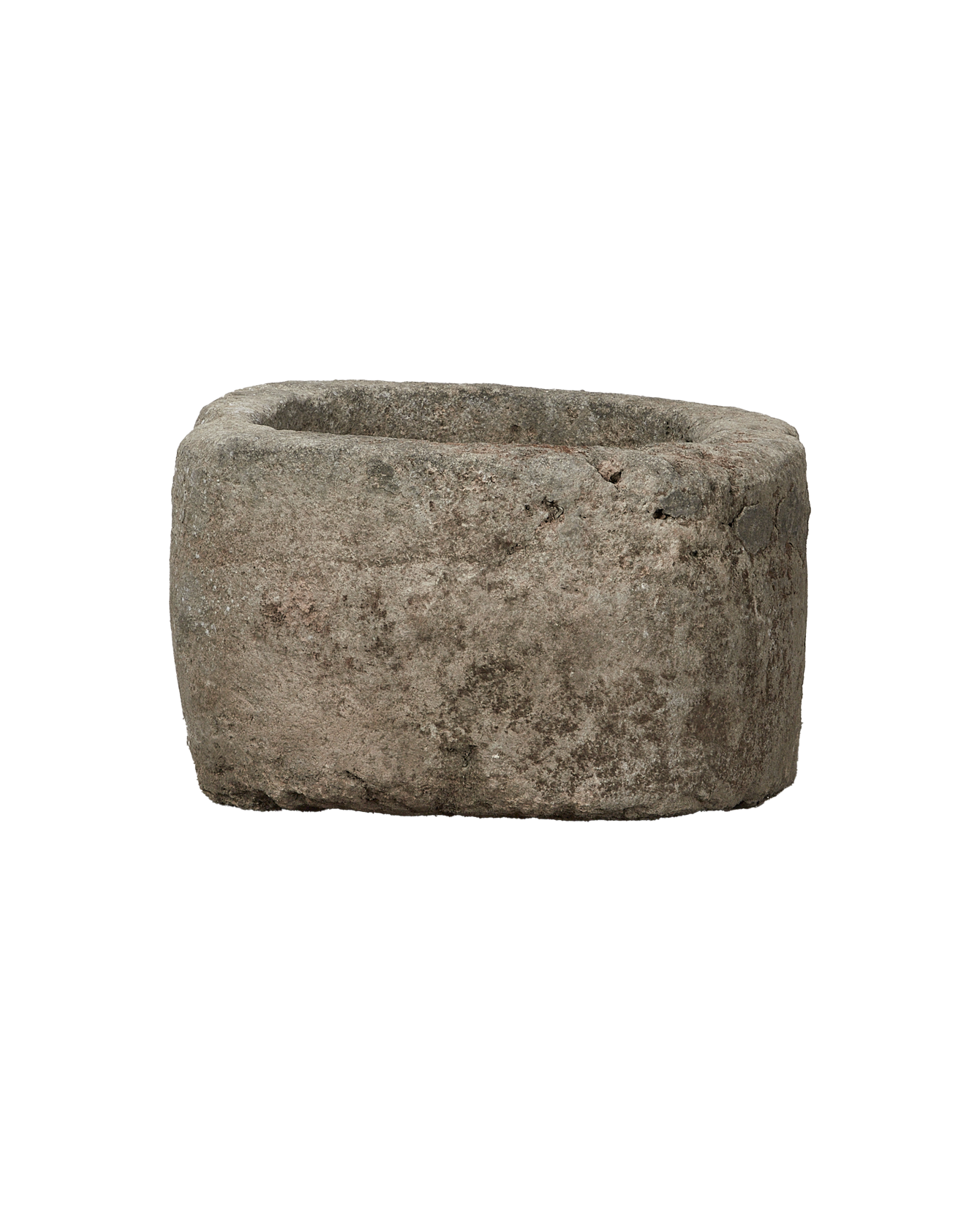 Vintage Limestone Trough - Round from Indonesia - Planters, Fountains, & Water Features