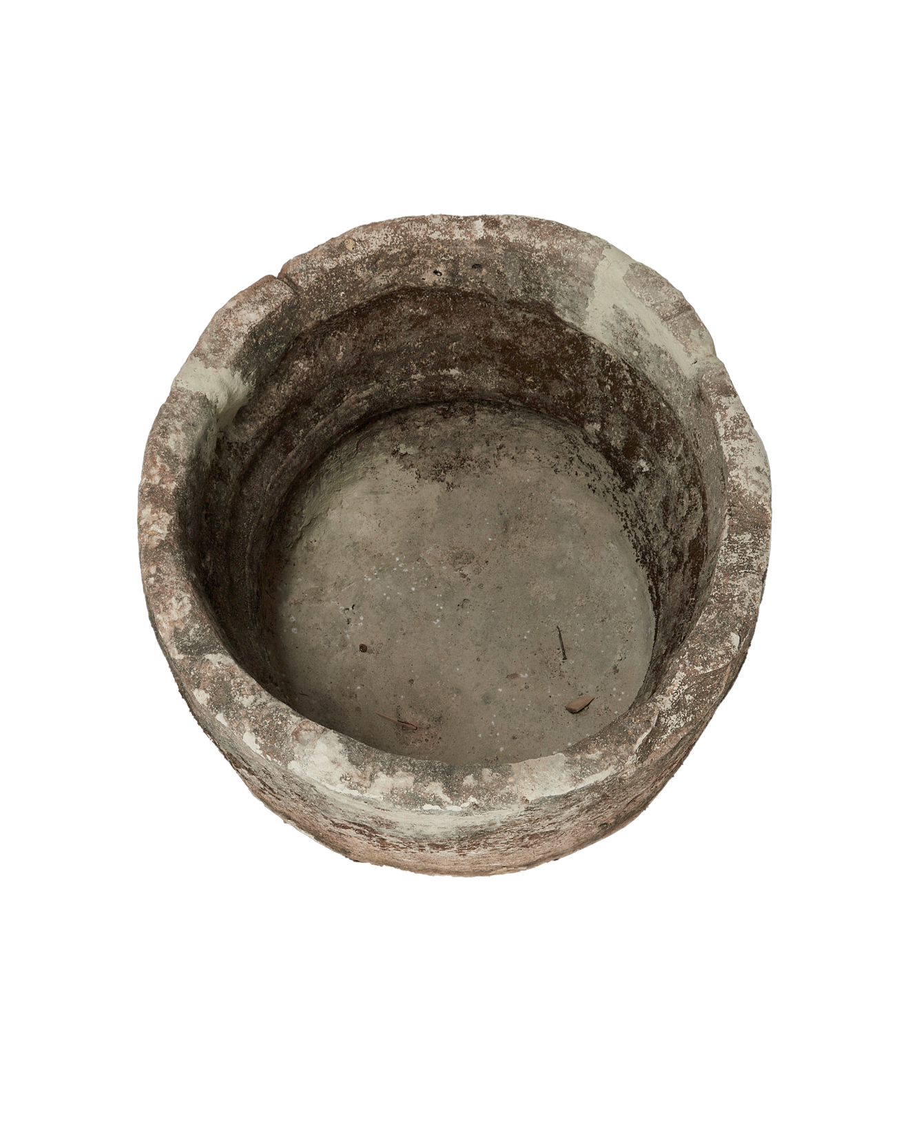 Vintage Limestone Trough - Round from Indonesia - Planters, Fountains, & Water Features