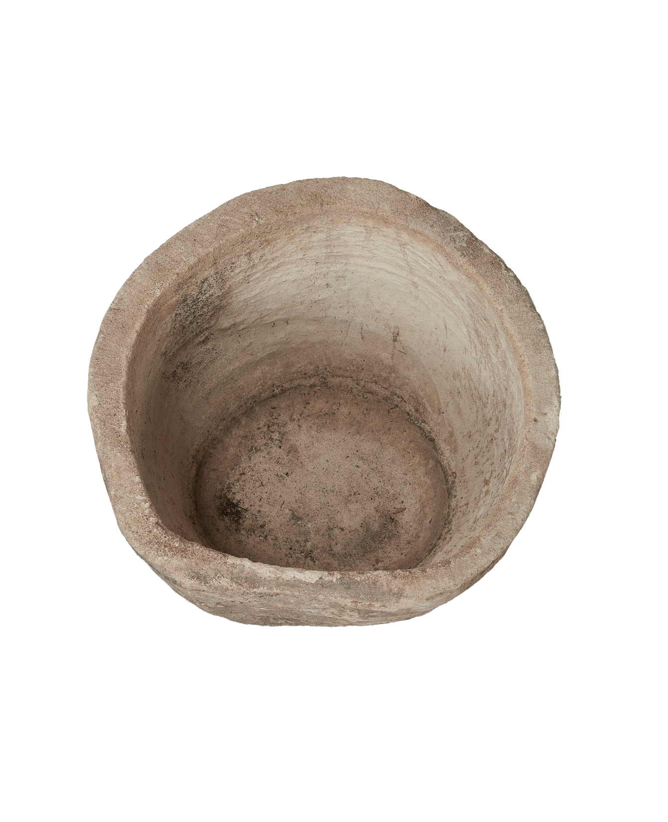 Vintage Limestone Trough - Round from Indonesia - Planters, Fountains, & Water Features