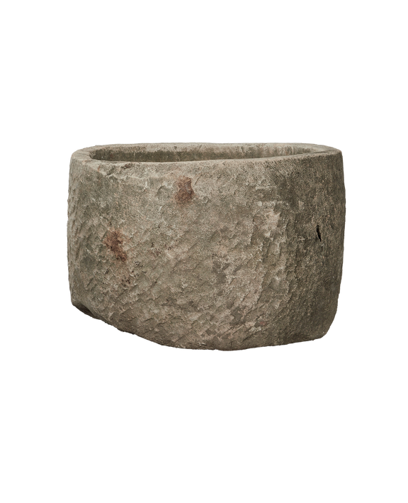 Limestone Trough - Round