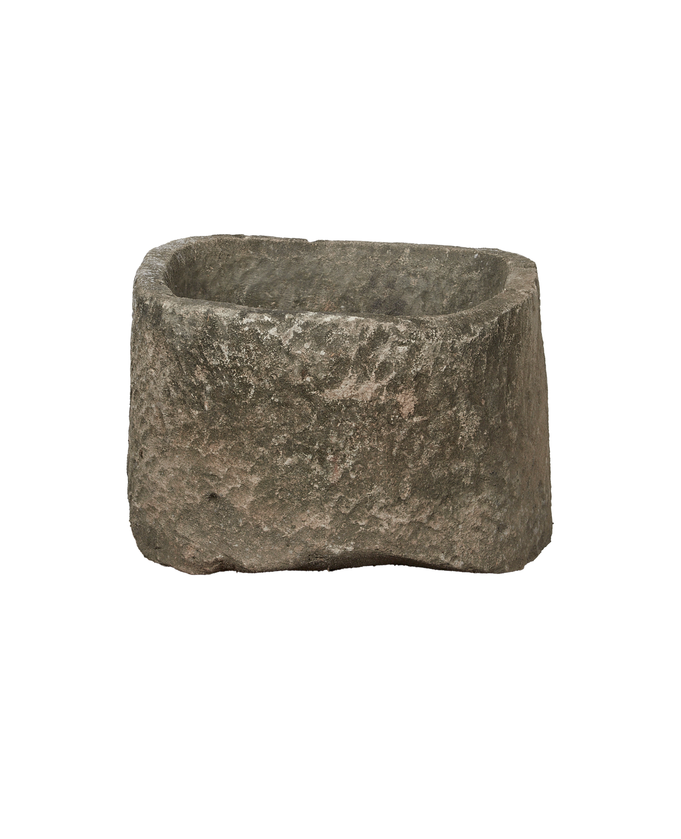 Vintage Limestone Trough - Round from Indonesia - Planters, Fountains, & Water Features