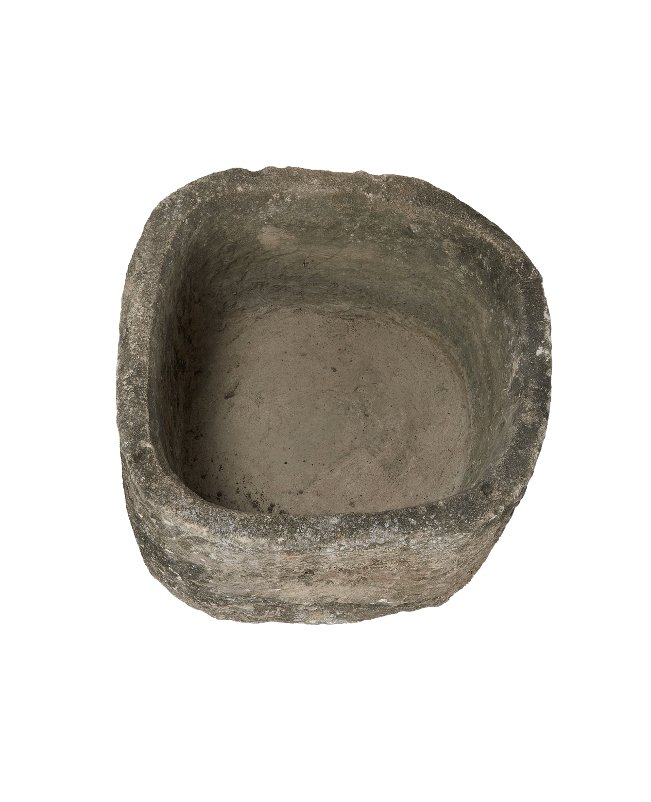 Vintage Limestone Trough - Round from Indonesia - Planters, Fountains, & Water Features