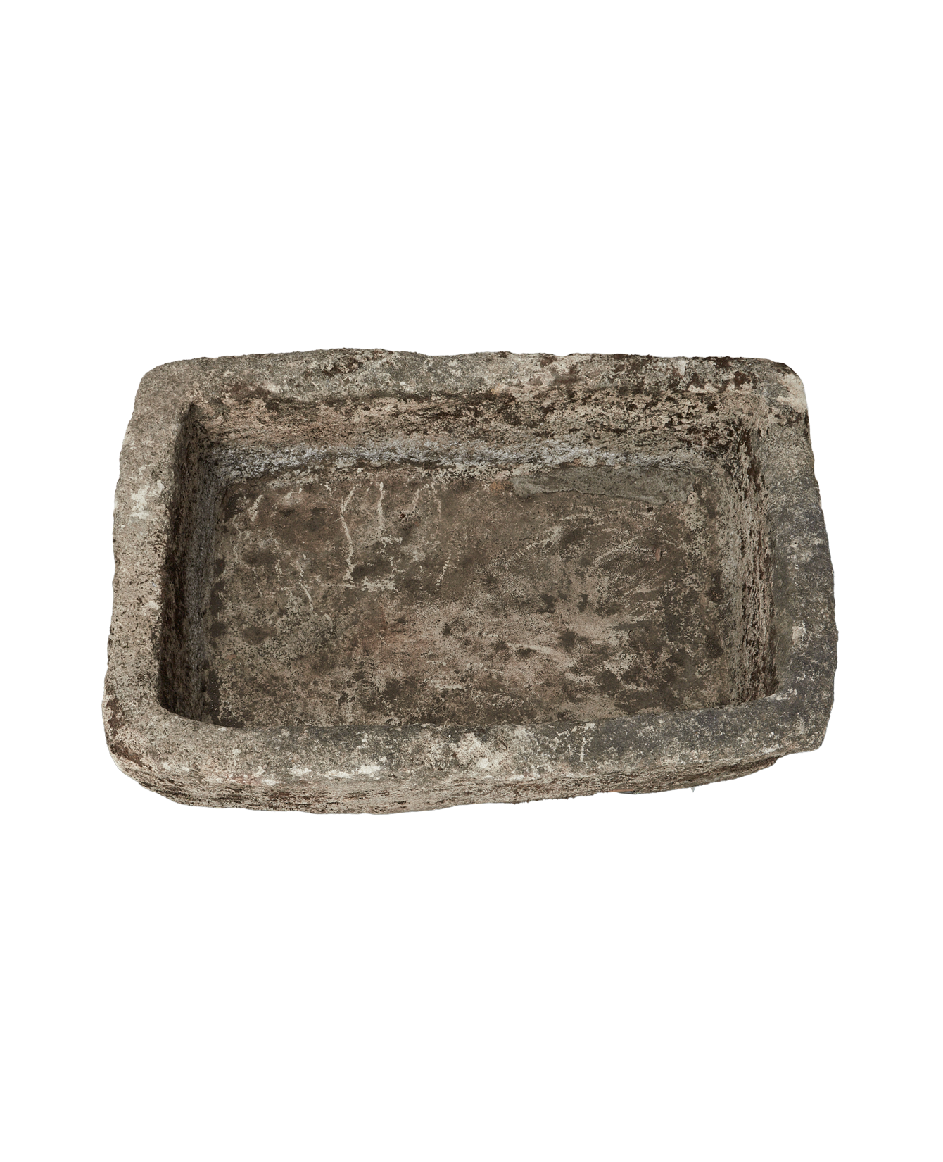Vintage Limestone Trough - Rectangle from Indonesia - Planters, Fountains, & Water Features