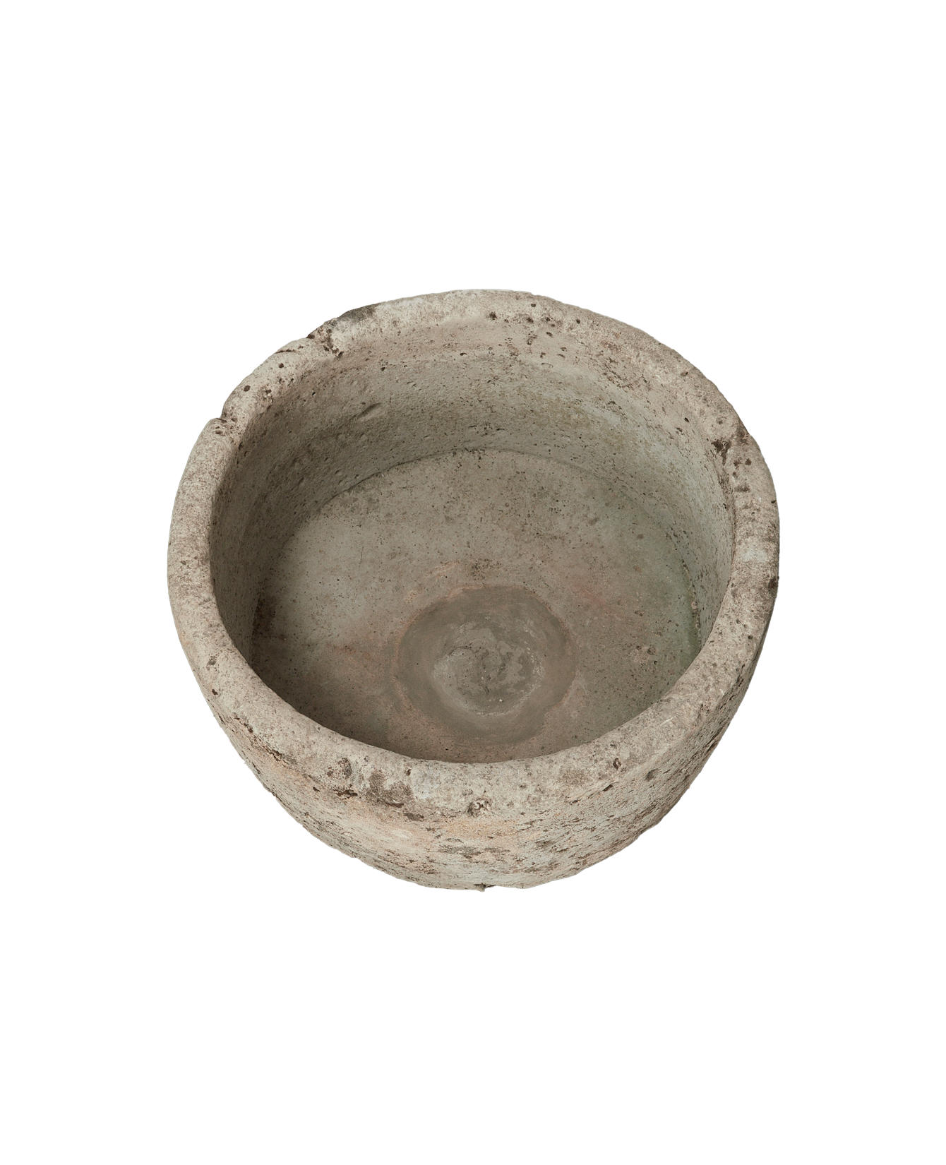 Vintage Limestone Trough - Round from Indonesia - Planters, Fountains, & Water Features