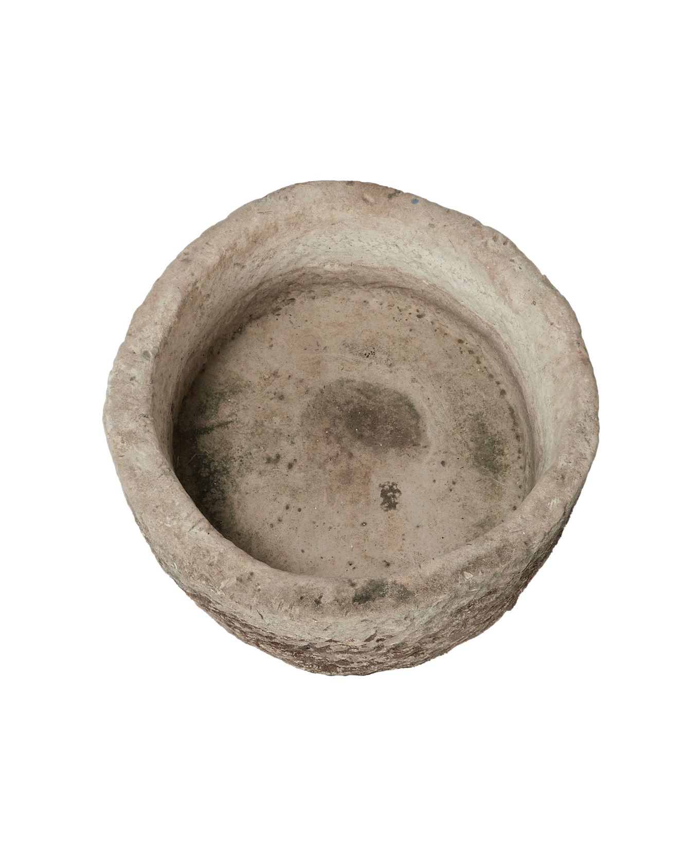 Vintage Limestone Trough - Round from Indonesia - Planters, Fountains, & Water Features