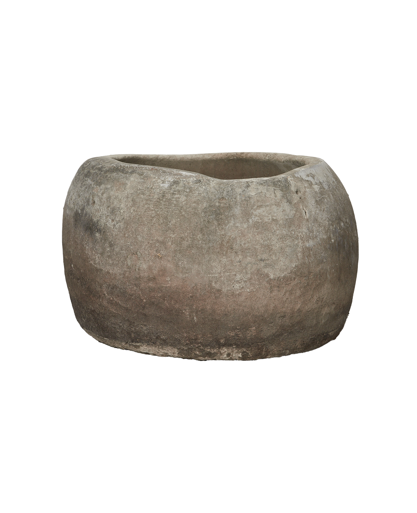 Vintage Limestone Trough - Round from Indonesia - Planters, Fountains, & Water Features