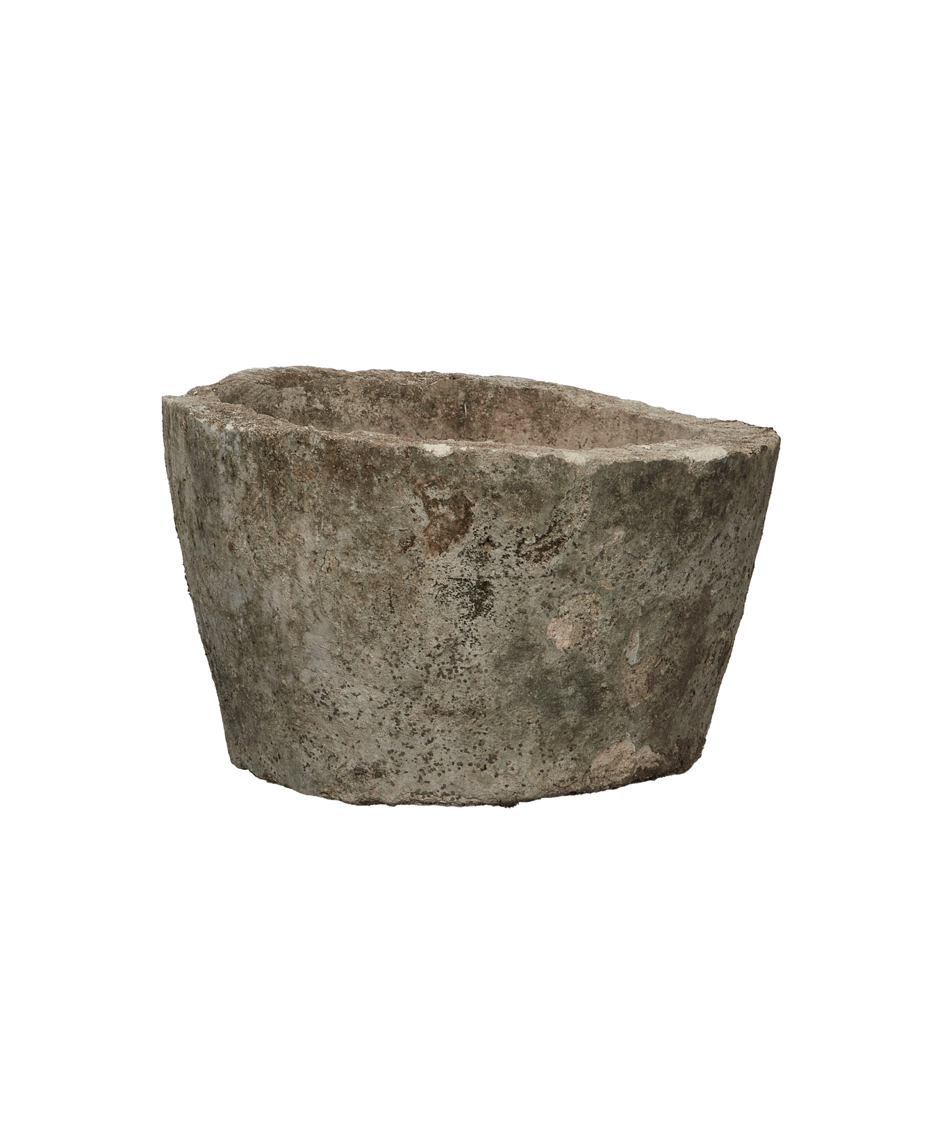 Vintage Limestone Trough - Round from Indonesia - Planters, Fountains, & Water Features