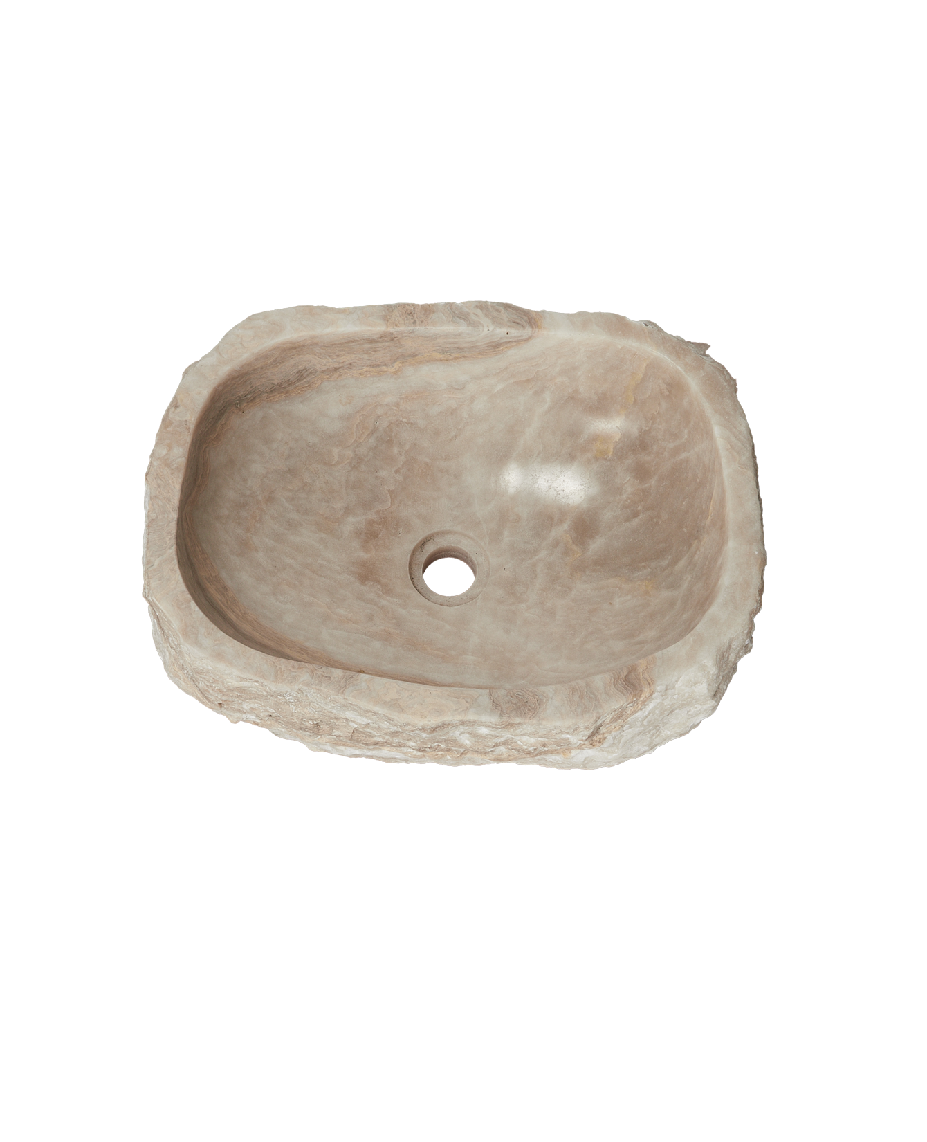 Reproduction Onyx Sink - Circa from Indonesia made of Onyx