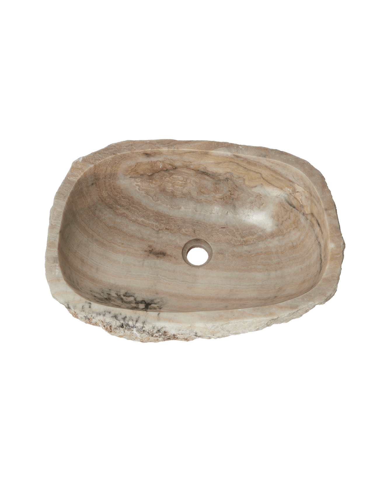 Reproduction Onyx Sink - Circa from Indonesia made of Onyx