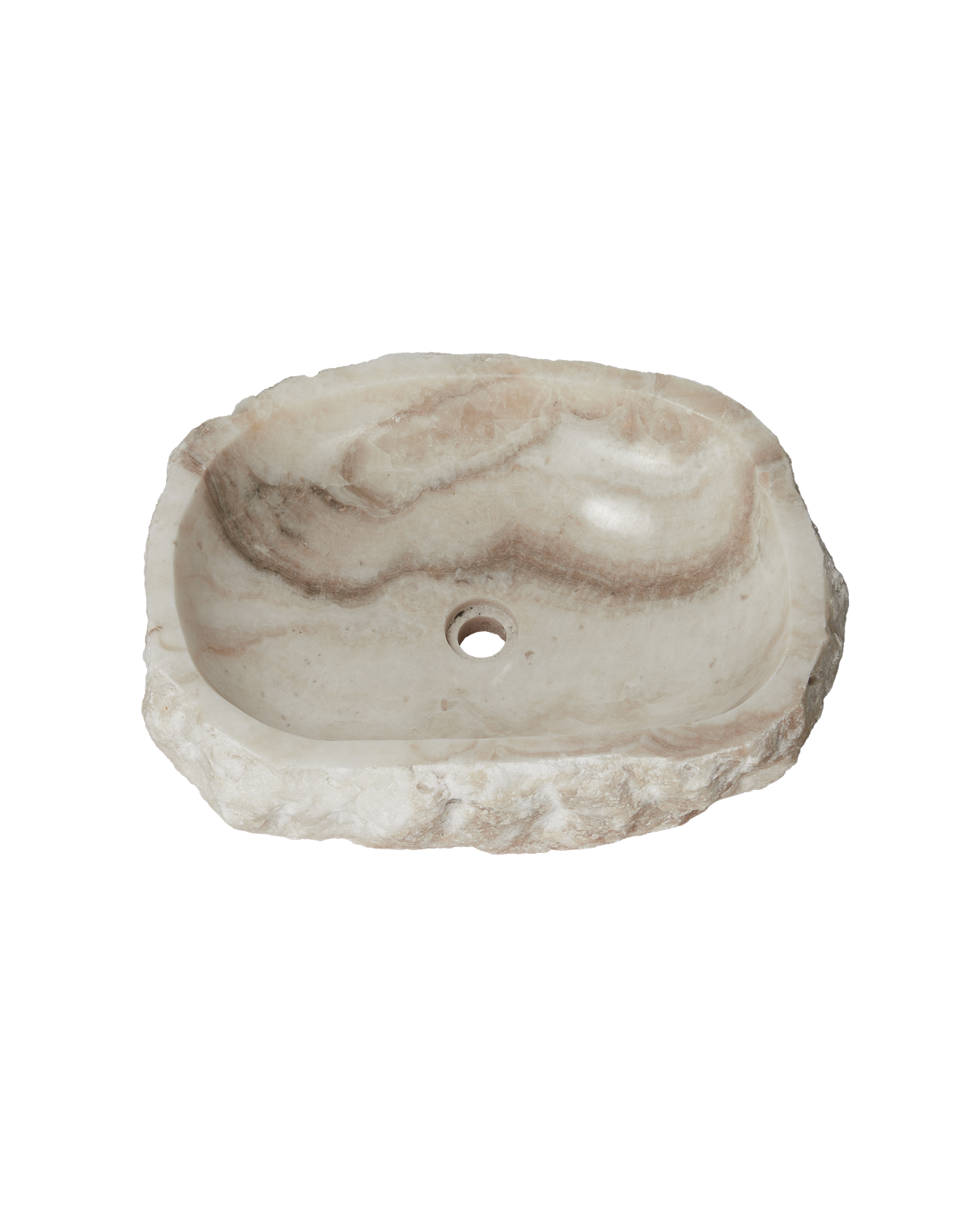 Reproduction Onyx Sink - Circa from Indonesia made of Onyx