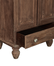 Wood Cabinet - Bleached