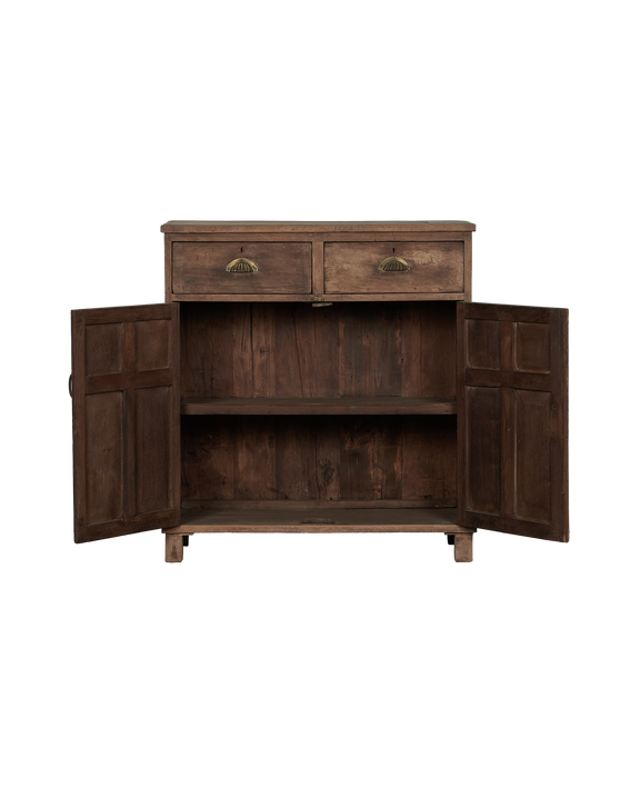 Wood Cabinet - Bleached