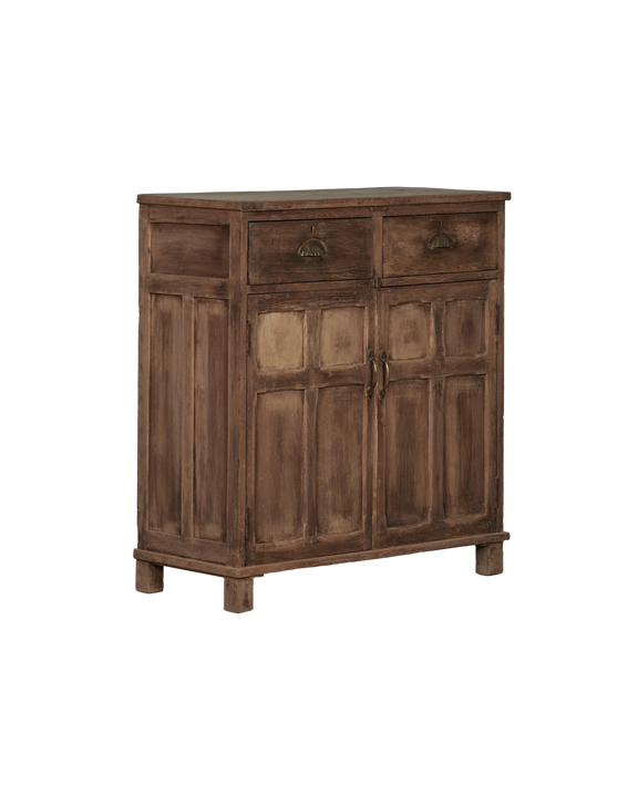 Wood Cabinet - Bleached