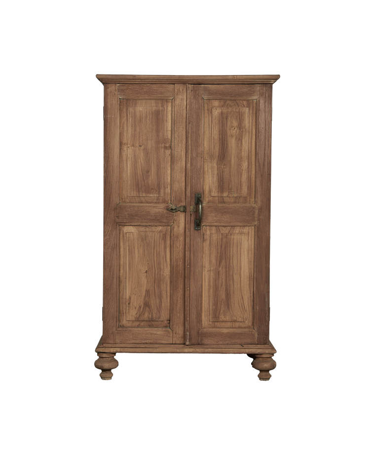 Wood Cabinet - Bleached