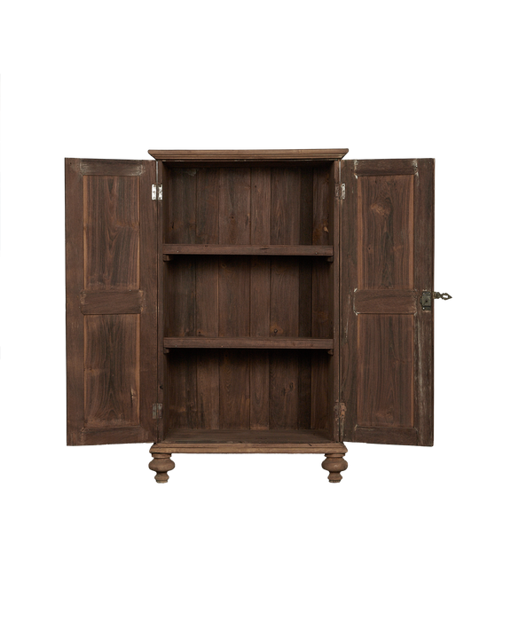 Wood Cabinet - Bleached