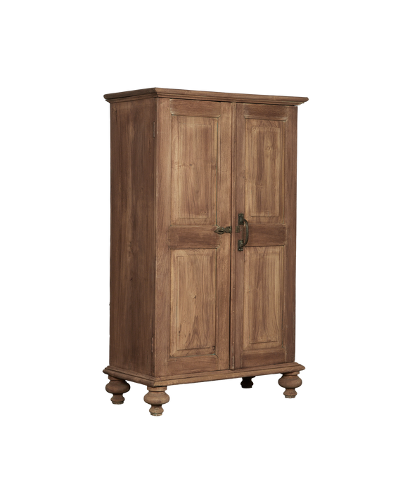 Wood Cabinet - Bleached