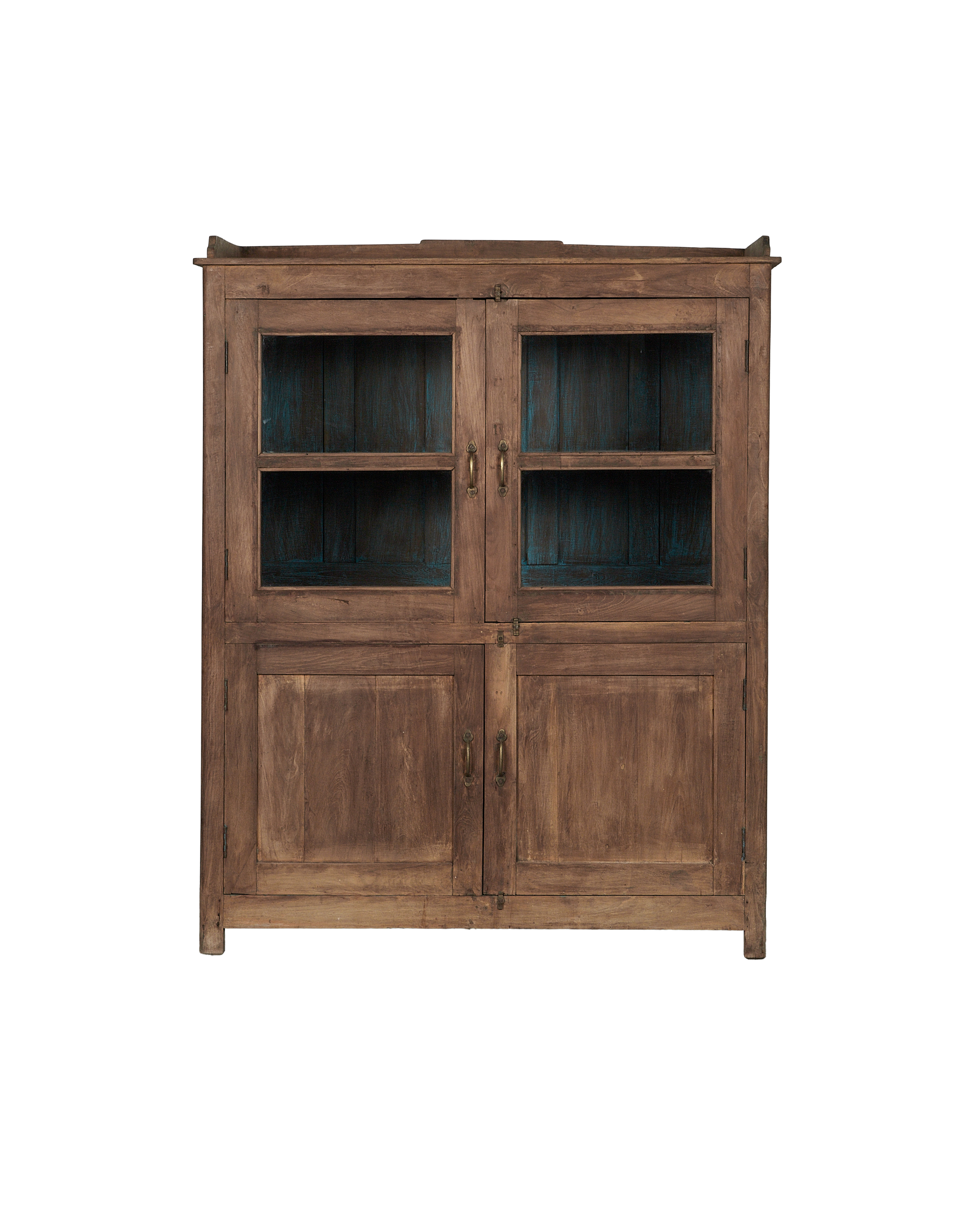 Vintage Wood Cabinet - Bleached from India made of Wood